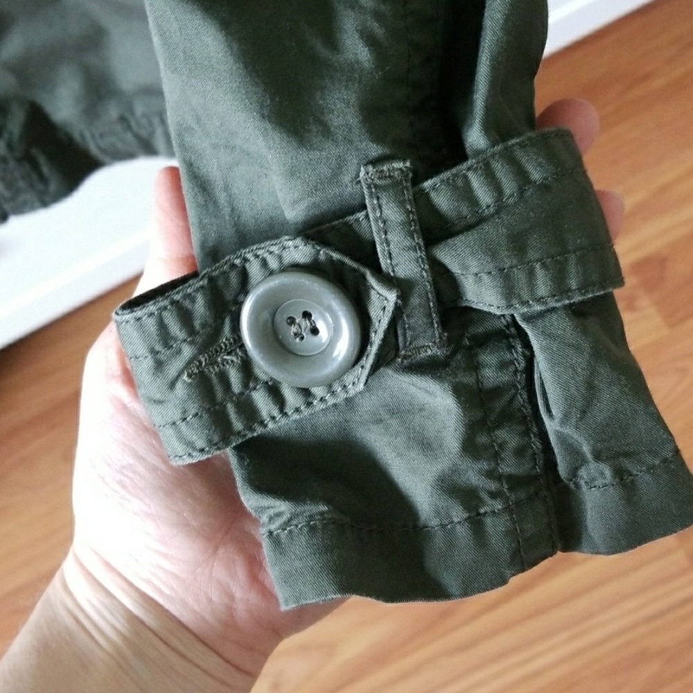 forever 21 green coat. - Picture 6 of 6